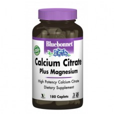 Минеральный комплекс Bluebonnet Nutrition Calcium Citrate + Magnesium 180 капсул (333101) Минеральный комплекс Bluebonnet Nutrition Calcium Citrate + Magnesium 180 капсул (333101)
