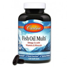 Витамины с Омега 3 Carlson Fish Oil Multi 120 капсул (333154) Витамины с Омега 3 Carlson Fish Oil Multi 120 капсул (333154)