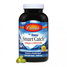 Омега 3 для подростков Carlson Smart Catch Omega 3s DHA EPA 180 капсул (333152) Омега 3 для подростков Carlson Smart Catch Omega 3s DHA EPA 180 капсул (333152)