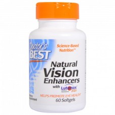 Комплекс для улучшения зрения Doctor's Best Natural Vision Enhancers with Lutemax 60 капсул (333189)