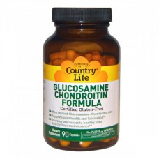 Препарат для восстановления суставов и связок Country Life Glucosamine Chondroitin Formula 90 капсул (333161) Препарат для восстановления суставов и связок Country Life Glucosamine Chondroitin Formula 90 капсул (333161)