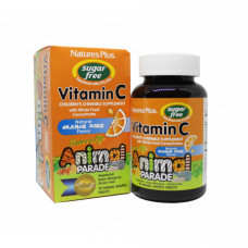 Витаминно-минеральный комплекс для детей Natures Plus Animal Parade Vitamin С Sugar free 90 таблеток (333352) Витаминно-минеральный комплекс для детей Natures Plus Animal Parade Vitamin С Sugar free 90 таблеток (333352)
