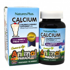 Витамины для детей Natures Plus Animal Parade Calcium 90 таблеток (333425) Витамины для детей Natures Plus Animal Parade Calcium 90 таблеток (333425)
