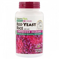 Препарат для поддержания сердечно-сосудистой системы Natures Plus Herbal Actives Red yeast Rice 60 таблеток (333372)