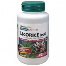 Лакрица Natures Plus Herbal Actives Licorice 500 мг 60 капсул (333392)