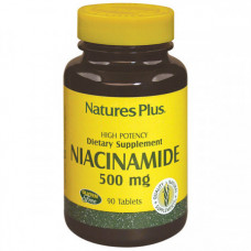 Ниацинамид Natures Plus Niacinamide 500 мг 90 таблеток (333329) Ниацинамид Natures Plus Niacinamide 500 мг 90 таблеток (333329)