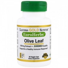 Экстракт оливковых листьев California Gold Nutrition Olive Leaves 500 мг 60 капсул (333121) Экстракт оливковых листьев California Gold Nutrition Olive Leaves 500 мг 60 капсул (333121)