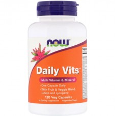 Витамины Now Foods Daily Vits Multi Vitamin Mineral 120 капсул (333514) Витамины Now Foods Daily Vits Multi Vitamin Mineral 120 капсул (333514)