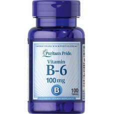 Витамины Puritan's Pride Vitamin B 6 100 мг 100 таблеток (333715) Витамины Puritan's Pride Vitamin B 6 100 мг 100 таблеток (333715)