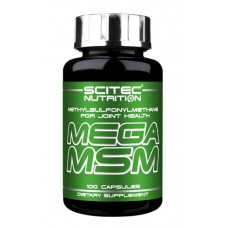 Препарат для восстановления суставов и связок Scitec Nutrition Mega MSM 100 капсул (101594) Препарат для восстановления суставов и связок Scitec Nutrition Mega MSM 100 капсул (101594)