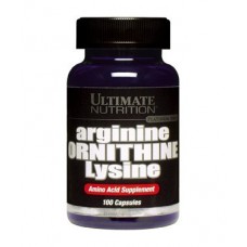 Аминокислота Ultimate Nutrition Arginine Ornithine Lysine 100 капсул (101631)