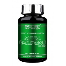 Витаминно-минеральный комплекс Scitec Nutrition Mega Daily One Plus 60 капсул (102881) Витаминно-минеральный комплекс Scitec Nutrition Mega Daily One Plus 60 капсул (102881)