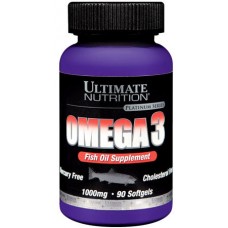 Комплекс незаменимых жирных кислот Ultimate Nutrition Omega 3 90 капсул (103333)