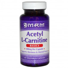 Жиросжигатель MRM Acetyl L-Carnitine 60 капсул (102500)