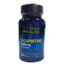 Жиросжигатель Puritan's Pride L-Carnitine 500 мг 60 капсул  (333648)