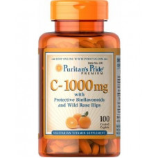 Витаминно-минеральный комплекс Puritan's Pride Vitamin C-1000 мг with Bioflavonoids and Rose Hips 100 капсул (102899) Витаминно-минеральный комплекс Puritan's Pride Vitamin C-1000 мг with Bioflavonoids and Rose Hips 100 капсул (102899)