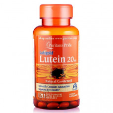 Препарат для поддержки органов зрения Puritan's Pride Lutein 20 мг with Zeaxanthin 60 капсул (102937)