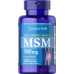 Препарат для восстановления суставов и связок Puritan's Pride MSM 500 мг 120 капсул   (333740)