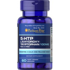 Антидепрессант Puritan's Pride 5-HTP 100 мг 60 капсул (102978) Антидепрессант Puritan's Pride 5-HTP 100 мг 60 капсул (102978)