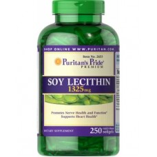 Лецитин Puritan's Pride Soy Lecithin 1325 мг 100 капсул (102977)