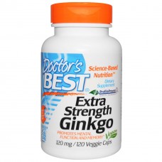 Витамины Doctor's Best Extra Strength Ginkgo 120 мг 120 капсул (104364)