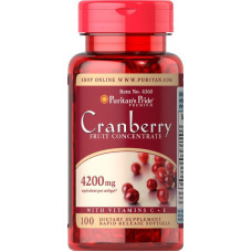 Антиоксидант Puritan's Pride Cranberry Fruit Concentrate 100 капсул (333734)
