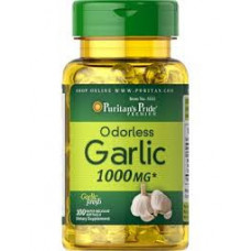 Экстракт чеснока Puritan's Pride Garlic 1000 мг 100 капсул (103641) Экстракт чеснока Puritan's Pride Garlic 1000 мг 100 капсул (103641)