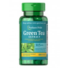 Жиросжигатель Puritan's Pride Green Tea 315 мг 100 капсул (103777)