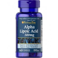 Альфа-липоевая кислота Puritan's Pride Alpha Lipoic Acid 300 мг 60 капсул (102925)