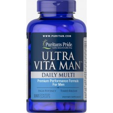 Витаминно-минеральный комплекс Puritan's Pride Ultra Vita Man 180 таблеток (333735) Витаминно-минеральный комплекс Puritan's Pride Ultra Vita Man 180 таблеток (333735)