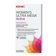 Витамины для женщин GNC Womens Ultra Mega Active 180 таблеток (103614) Витамины для женщин GNC Womens Ultra Mega Active 180 таблеток (103614)