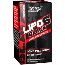 Жиросжигатель Nutrex Lipo 6 Black Ultra Concentrate 60 капсул (102133) Жиросжигатель Nutrex Lipo 6 Black Ultra Concentrate 60 капсул (102133)
