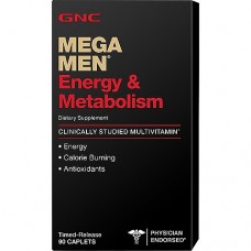 Витамины для мужчин GNC Mega Men Energy and Metabolism 90 таблеток (101201) Витамины для мужчин GNC Mega Men Energy and Metabolism 90 таблеток (101201)