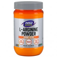 Аминокислота NOW Foods L-Arginine Powder 454 грамм Без вкуса (104203)