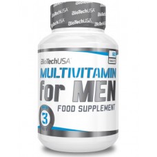 Витаминно-минеральный комплекс BioTech Multivitamin for Men 60 таблеток (102593) Витаминно-минеральный комплекс BioTech Multivitamin for Men 60 таблеток (102593)