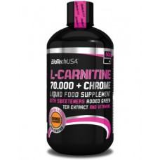 Жиросжигатель BioTech L-Carnitine 70.000 mg + Chrome 500 мл Апельсин (101742) Жиросжигатель BioTech L-Carnitine 70.000 mg + Chrome 500 мл Апельсин (101742)