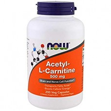 Жиросжигатель NOW Foods Acetyl L-Carnitine 500 мг 200 капсул (104489)