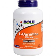 Жиросжигатель NOW Foods L-Carnitine 1000 мг 100 таблеток (104490)