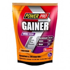 Гейнер Power Pro Gainer 2000 грамм Ирландский крем (102277-2)