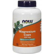 Минеральный комплекс NOW Magnesium Caps 400 mg 180 капсул (333502)