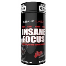 Активатор деятельности мозга InsaneLabz Focus 120 капсул (333267)