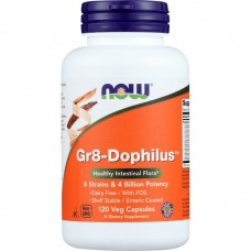 Препарат для поддержания иммунной системы NOW Gr8-Dophilus 120 капсул (333569)