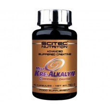 Креатин Scitec Nutrition Mega Kre-alkalyn 80 капсул (333801) Креатин Scitec Nutrition Mega Kre-alkalyn 80 капсул (333801)