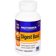 Пищеварительные энзимы Enzymatic Therapy Digest Basic 90 капсул (333209)