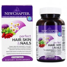Витаминно-минеральный комплекс New Chapter Perfect Hair, Skin Nails 60 капсул (333437)
