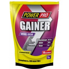 Гейнер Power Pro Gainer 1000 грамм Банан (102276-2)