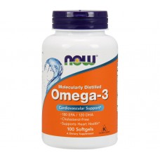 Комплекс незаменимых жирных кислот NOW Omega 3 100 капсул (102117)