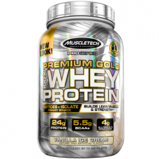 Протеин MuscleTech Pro Series Premium Gold 100% Whey Protein 907 грамм Ванильное мороженое (104665-3)