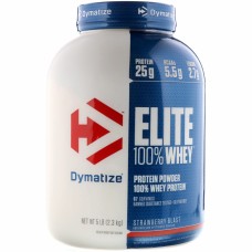 Протеин Dymatize Elite 100% Whey Protein 2300 грамм Клубника (101138-7) Протеин Dymatize Elite 100% Whey Protein 2300 грамм Клубника (101138-7)