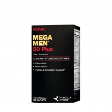 Витамины для мужчин GNC Mega Men 50 Plus 120 таблеток (102319) Витамины для мужчин GNC Mega Men 50 Plus 120 таблеток (102319)